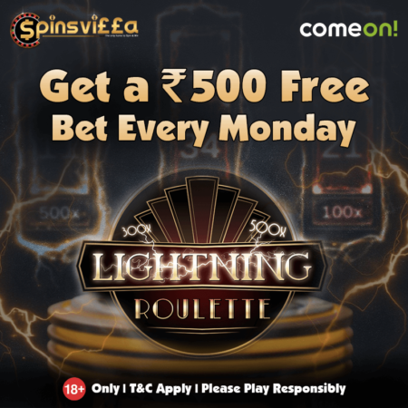 ComeOn Lightning Roulette Promotion