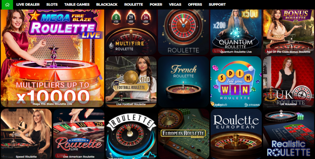 Roulette at PowerPlay